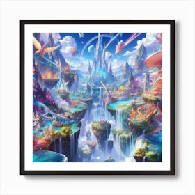 Fantasy Landscape Art Print