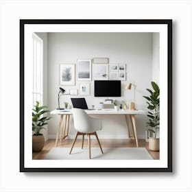 Home Office 8 Art Print