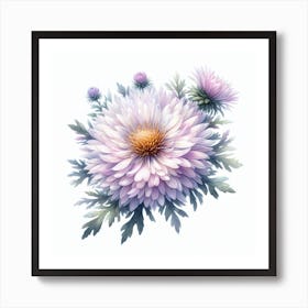 Flower of Aster 2 Art Print