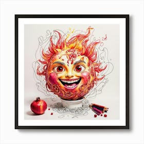 Sun!! 6 Art Print