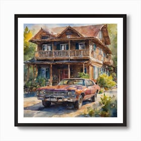 Chevrolet Art Print