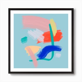 Connect Square Art Print