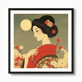 Geisha 29 Art Print