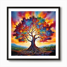 Tree Of Life 99 Art Print