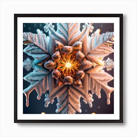 Snowflake 3 Art Print