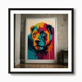 Lion Print 1 Art Print