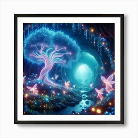 The Fairy Tree Art Print