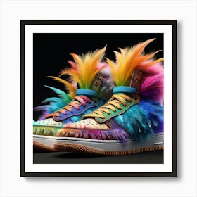 Colourful art Art Print