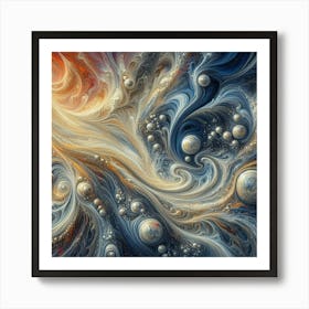 Abstract Painting 5 Art Print