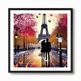 Paris Eiffel Tower 67 Art Print