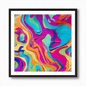 Abstract Painting 10 Art Print