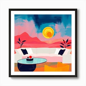 Living Room Art Print