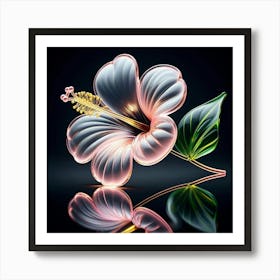 Hibiscus Flower Art Print