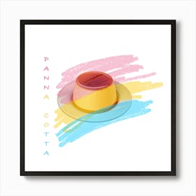 Pan Pride Pudding Art Print