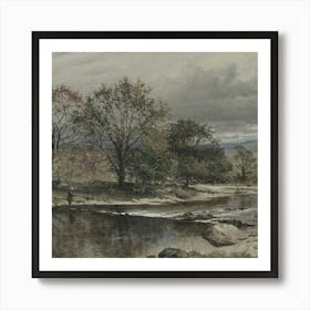 Riverside Scene 4 Art Print