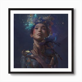 Asian Woman Art Print