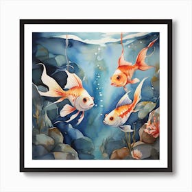 Goldfish  Art Print