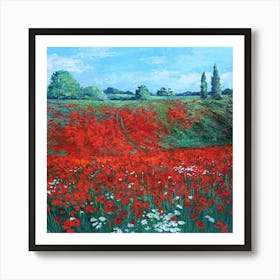 Poppy Field Art Print