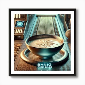 Banig Rice Base Scifi Art Print