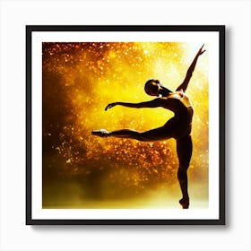 Dancing Ninja - Dance Vision Art Print