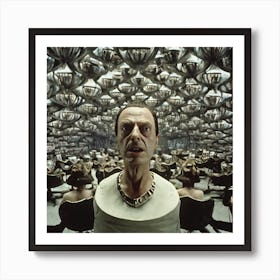 Room Full Of Mirrors Art Print