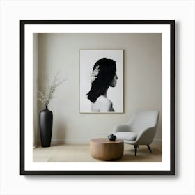 Portrait Of A Woman 2 Art Print