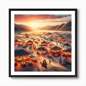 Sahara Desert Art Print