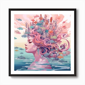 Mermaid 15 Art Print