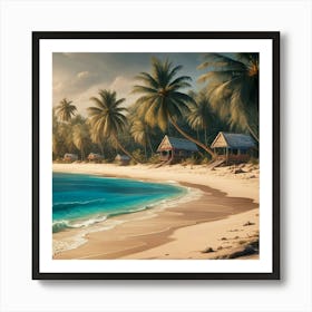 A Stunning Beach Illustration By La Plage Art Capt Sm1p Jytrvapc05ta95 Yw F8x5exm2qxsjusohob0i0a Art Print