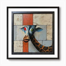 Giraffe 3 Art Print