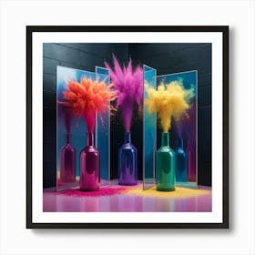 'Color Explosion' Art Print