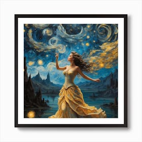 Starry Night Art Print