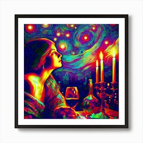 Starry Night Art Print