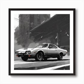 Toyota Gtr Art Print