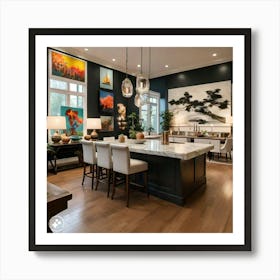 Modern Kitchen 3 Art Print