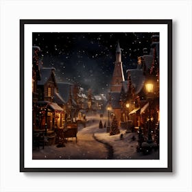 Whispers of Winter Waltz Art Print