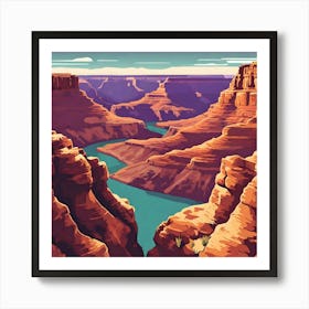 Grand Canyon 26 Art Print