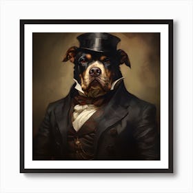 Victorian Dog Art Print