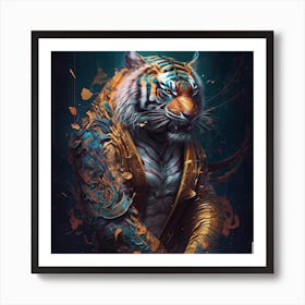 Tiger 5 Art Print