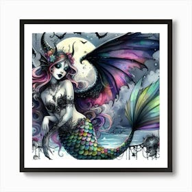 Mermaid 10 Art Print