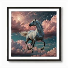 Horse In The Sky 1 Art Print