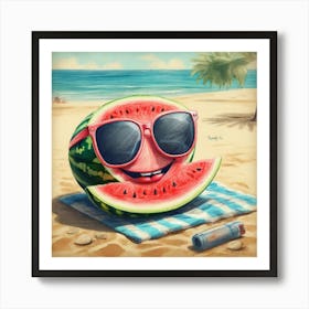 Watermelon 27 Art Print