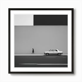 Car On The Street Art Print