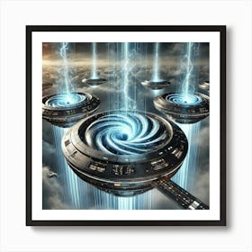 Vortex Gates Art Print