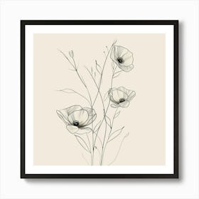 Poppies 46 Art Print