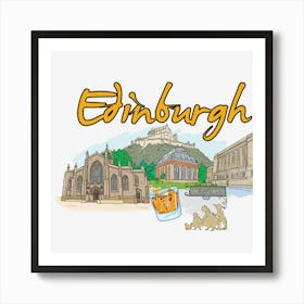 Edinburgh 1 Art Print