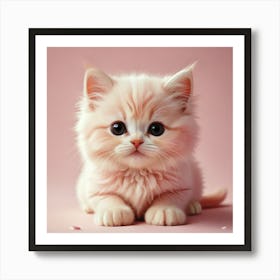 Cute Kitten 2 Art Print
