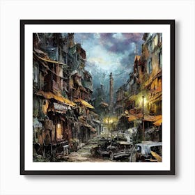 Cityscape 2 Art Print