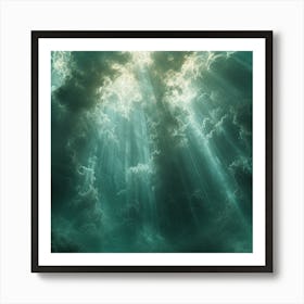 Rays Of Light Art Print