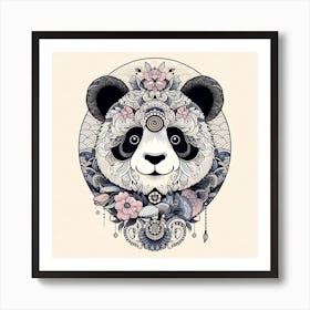 PANDA MUM Art Print